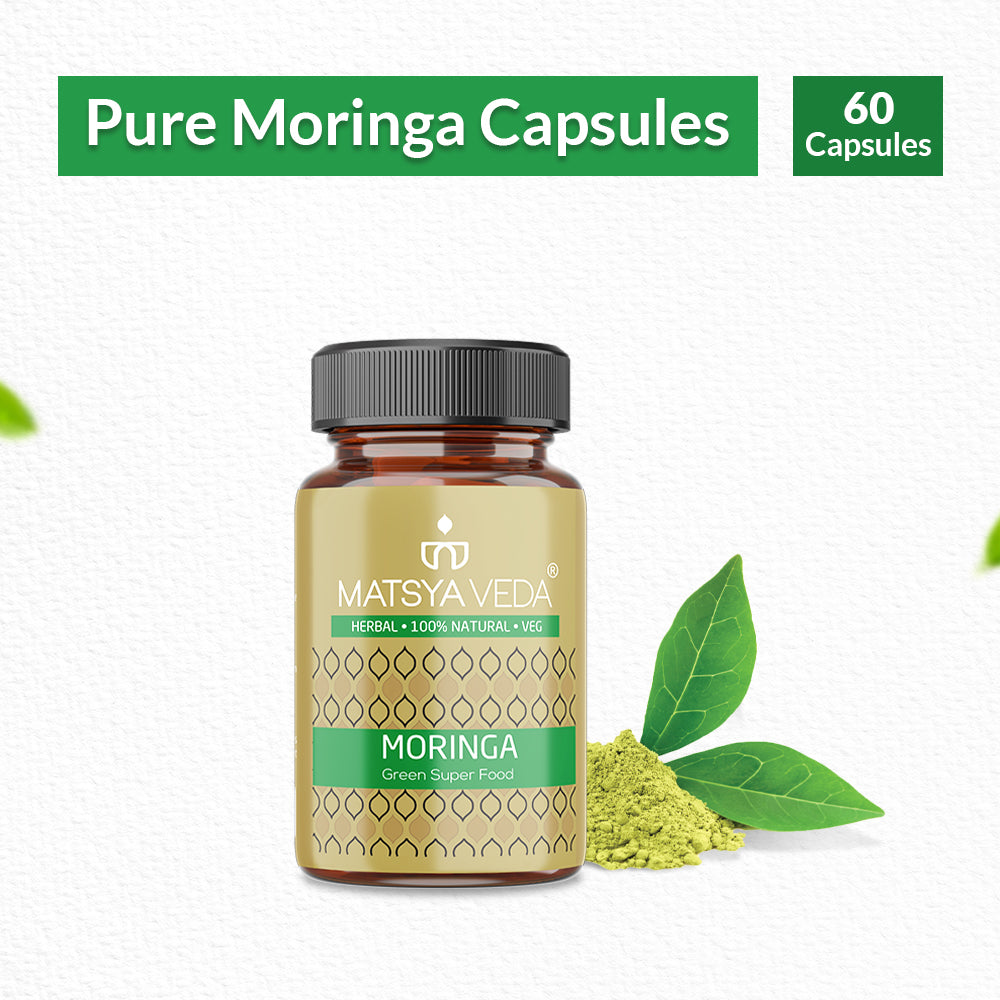 100% Natural Moringa Capsule