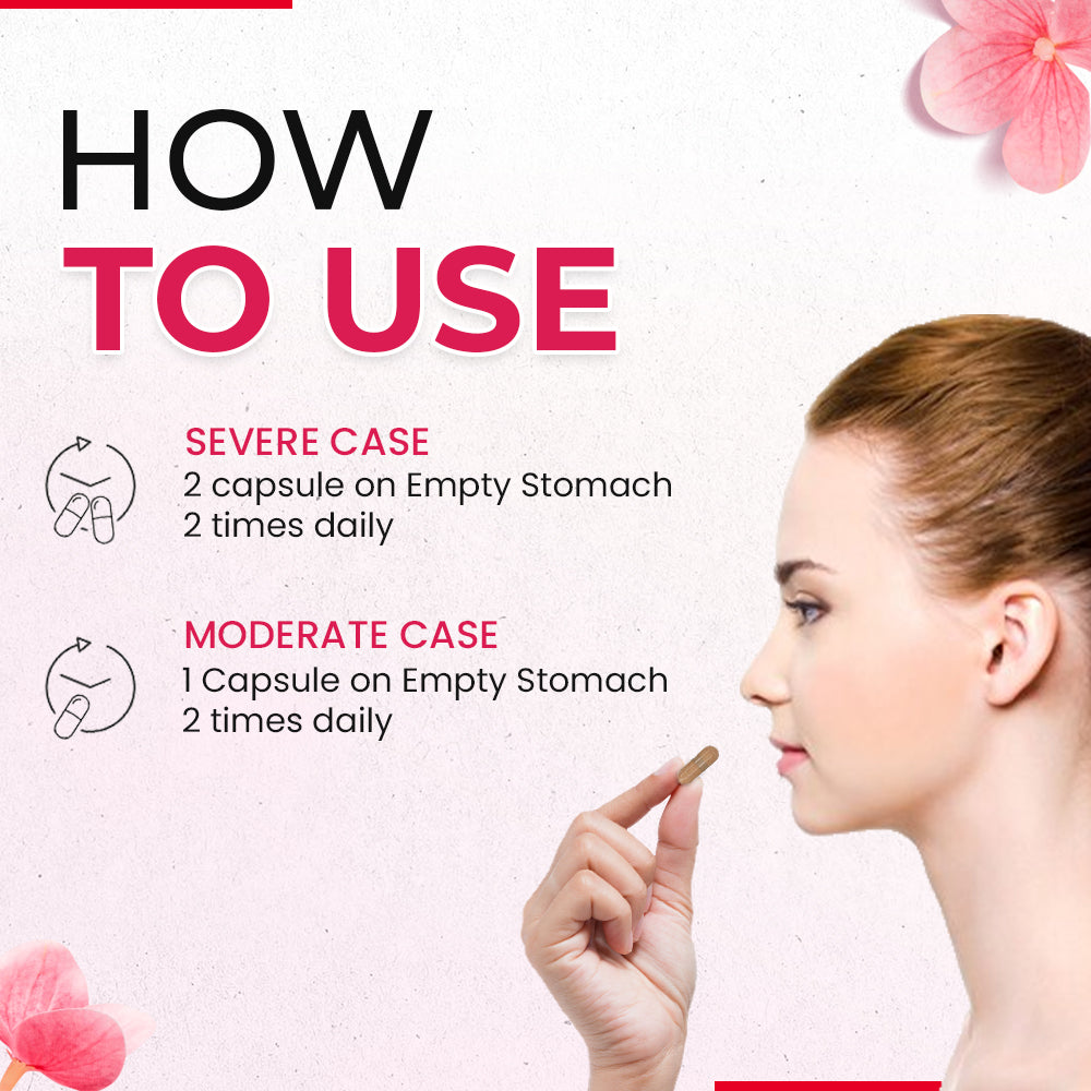 Femflo: Helps with PCOS,PCOD with Delayed Monthly Cycle