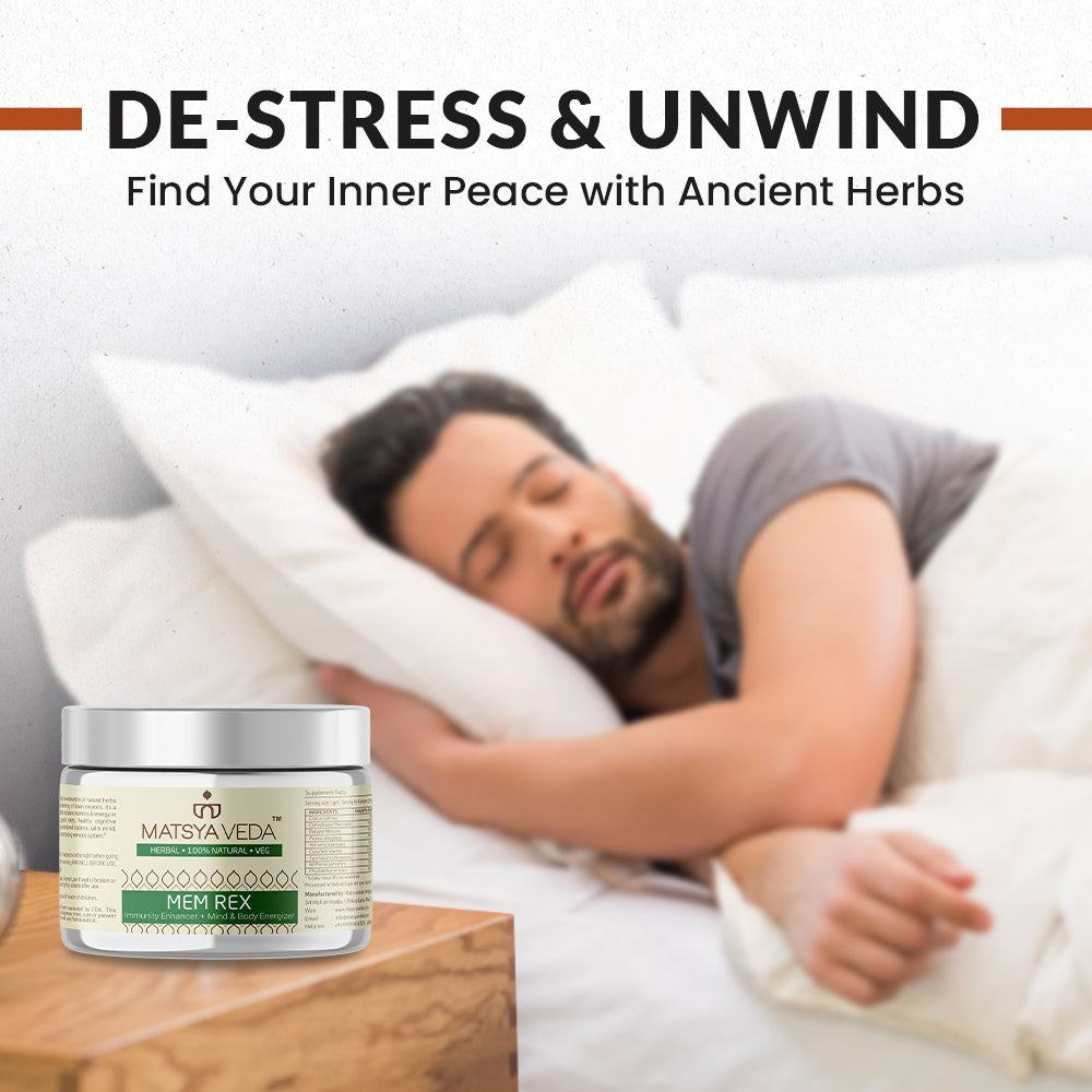 Memrex: Complete Brain Nutrition, Helps With Stress, Improves Attention, Sleep Quality & Strengthens the Brain Cells