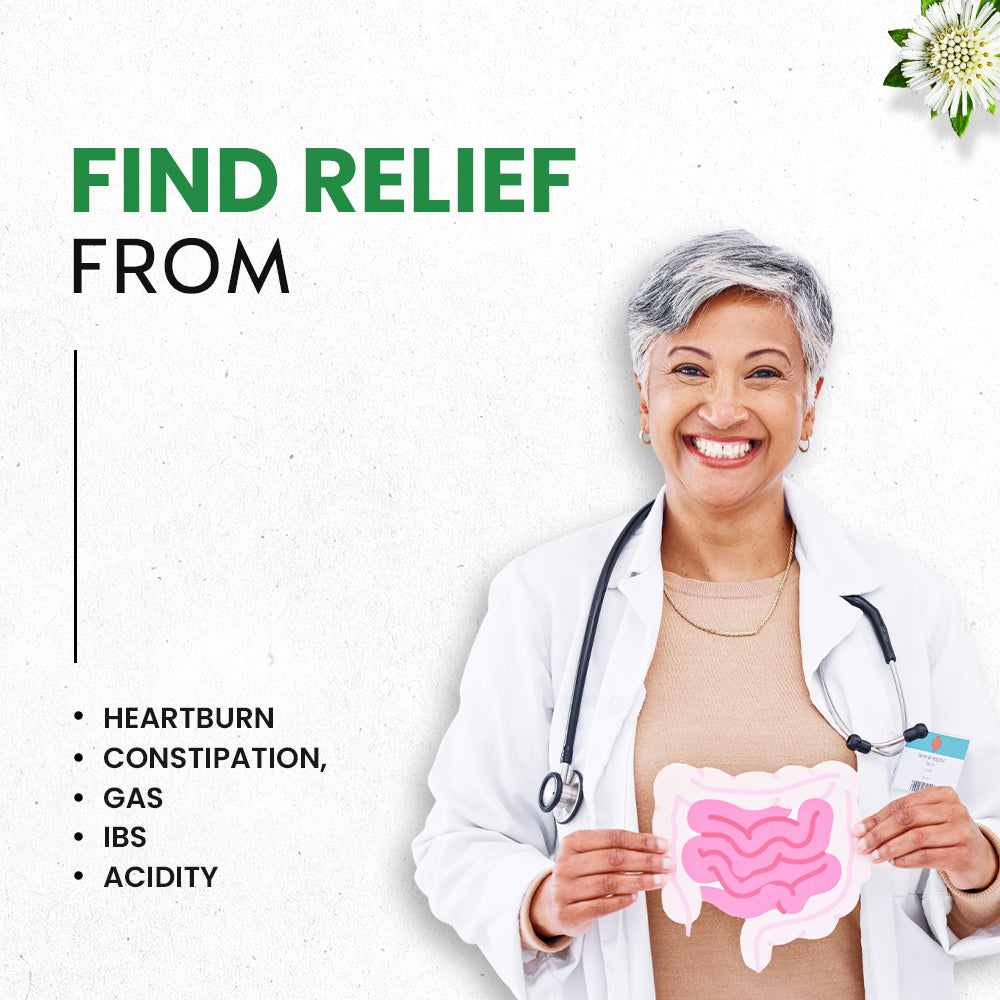 Digestion Pro Capsules: Helps with Acidity, Gas and Constipation