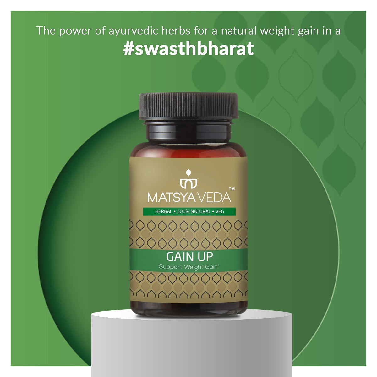 Gain Up For Enhanced Stamina & Weight Gain - 60 Capsules