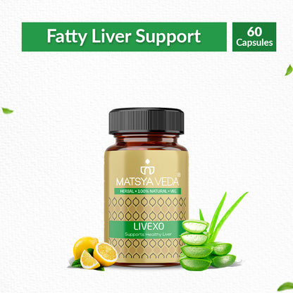 Livexo - Ayurvedic Capsule to Support Liver Detox & Fatty Liver