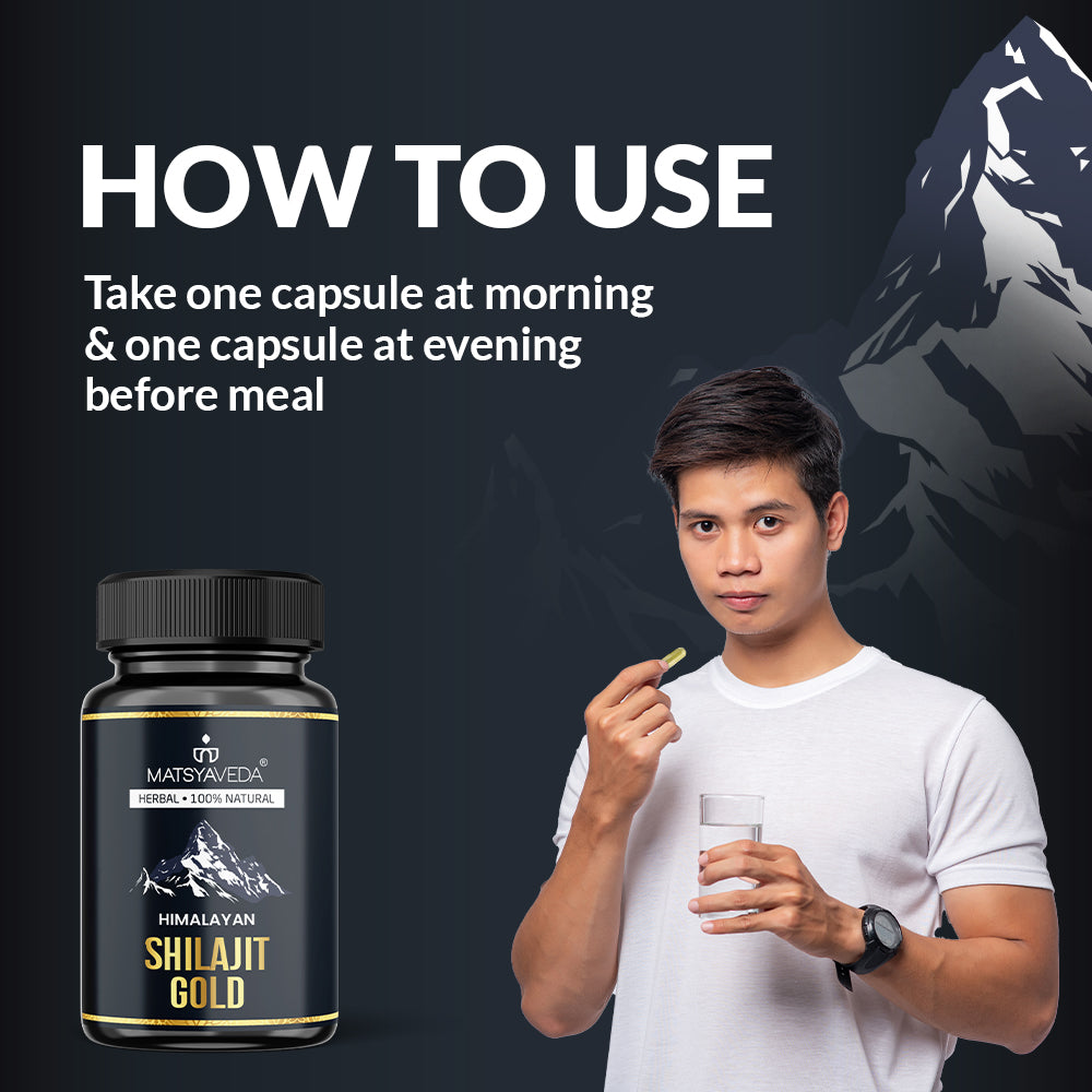 Matsyaveda Himalayan Shilajit Capsules